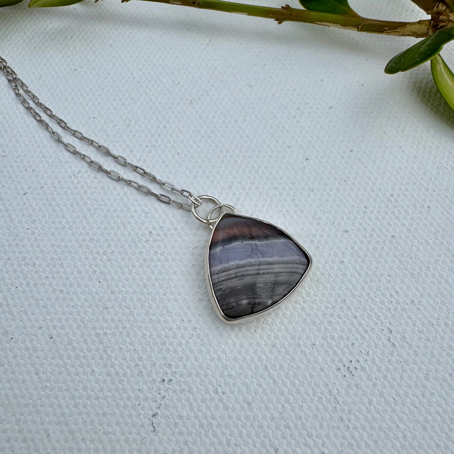 Purple Passion Agate Necklace
