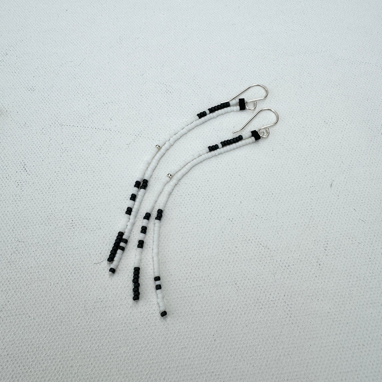 Double Strand Beaded Earrings