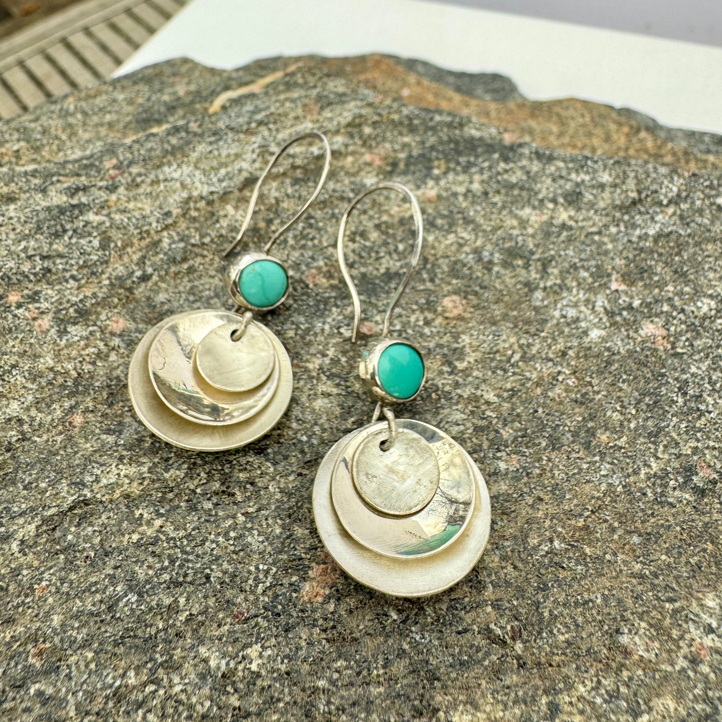 Turquoise Stacked Earring