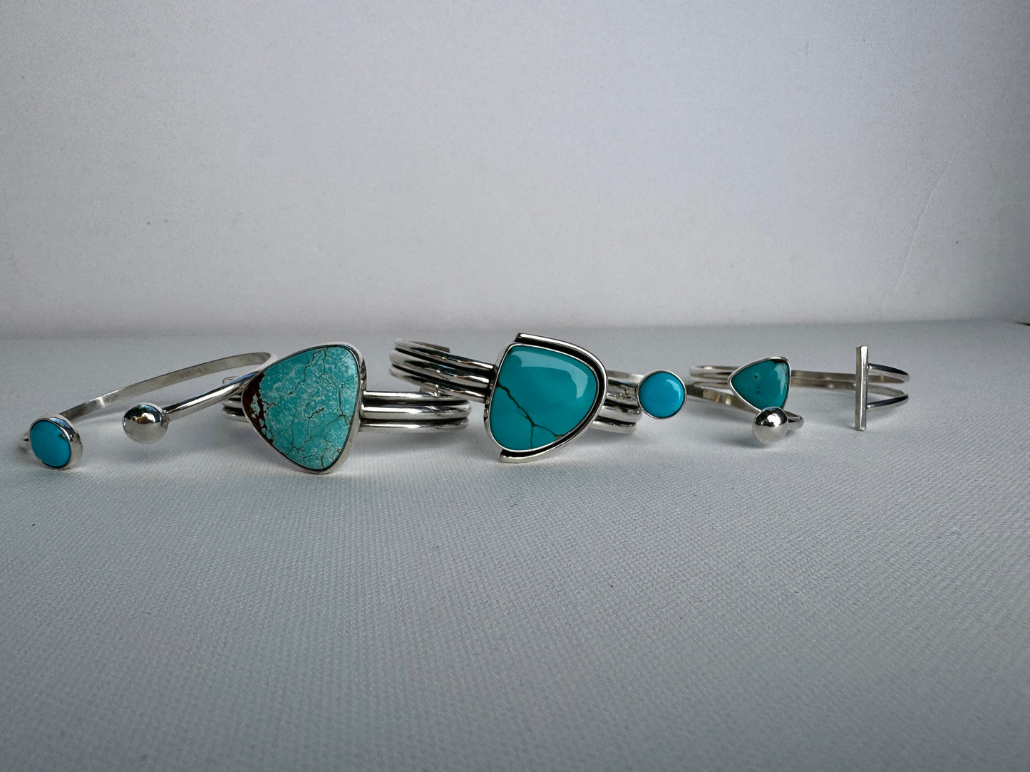 Number 8 Turquoise Statement Cuff