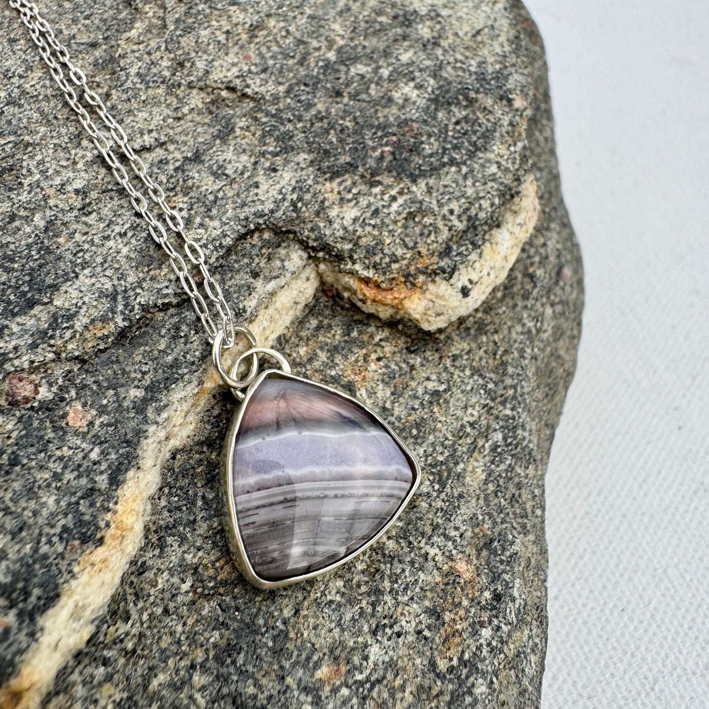 Purple Passion Agate Necklace