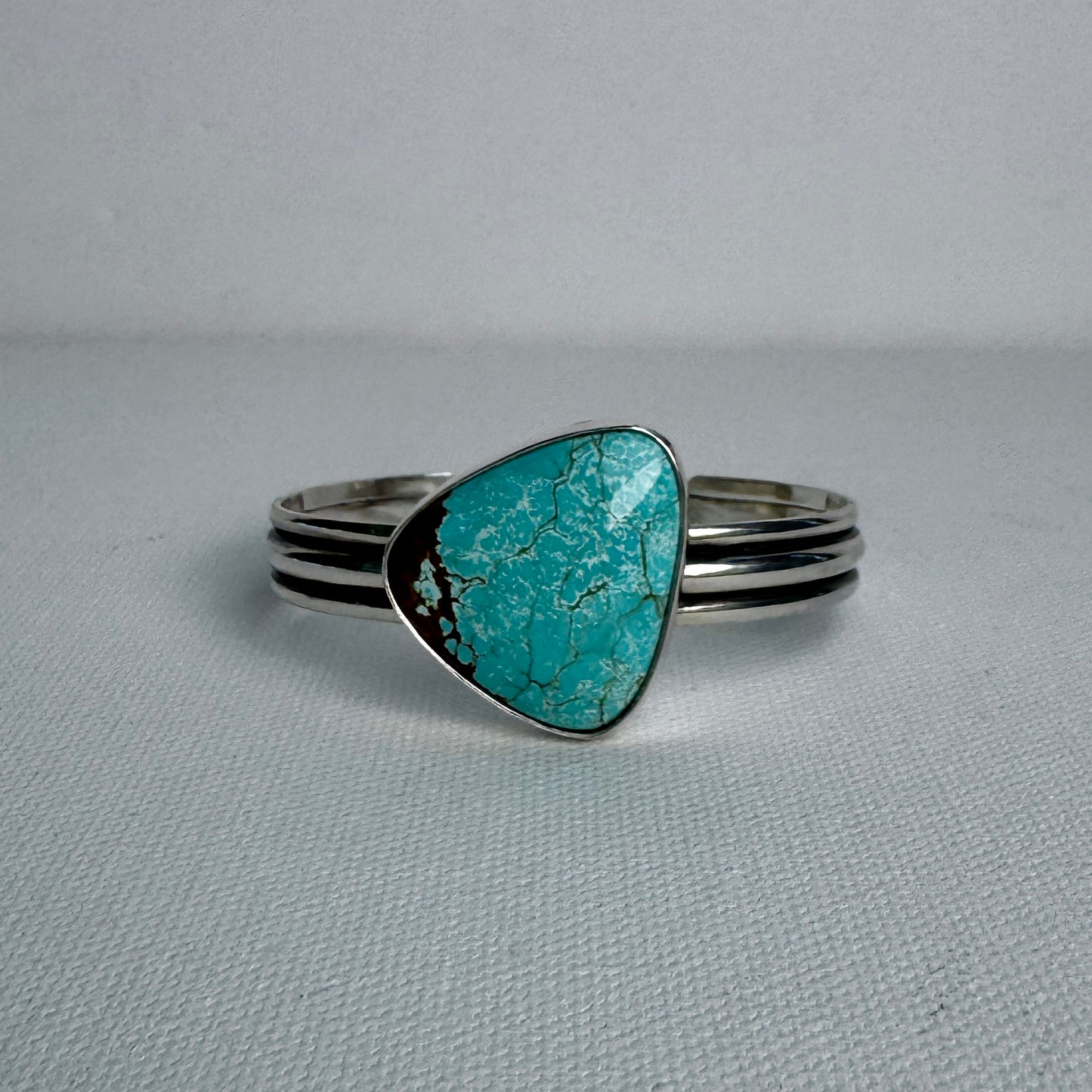 Number 8 Turquoise Statement Cuff