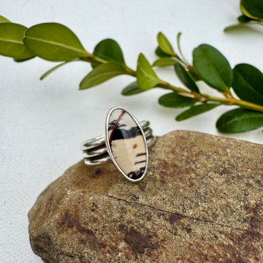 Owyhee Picture Jasper Ring